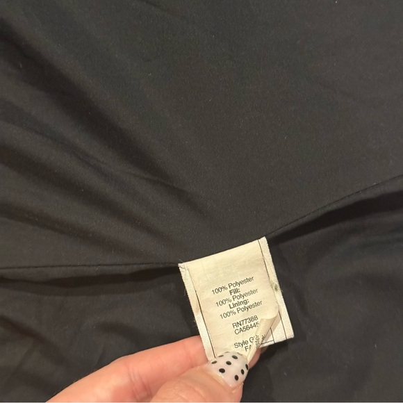 J. Crew Factory Quilted Puffer Vest Black and White Herringbone Gold Zip Size M - Picture 5 of 9